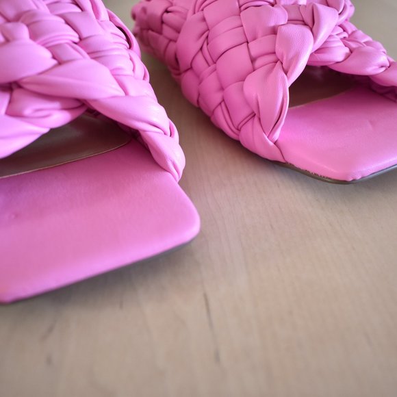 Steve Madden Marina Braided Square Toe Sandals - Picture 10 of 14